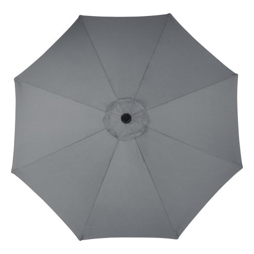 Living and Home 3M Large Rotating Patio Parasol for Outdoor Sunshade and Rain