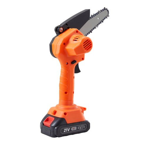 Living and Home 2-in-1 Cordless Pole Saw & Handheld Chainsaw for High Branches & Gardening, 500W