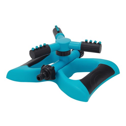 Living and Home 360 Degree 3 Arm Rotating Garden Sprinkler