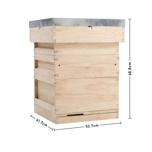 Living and Home Wooden Beehive Starter Kit