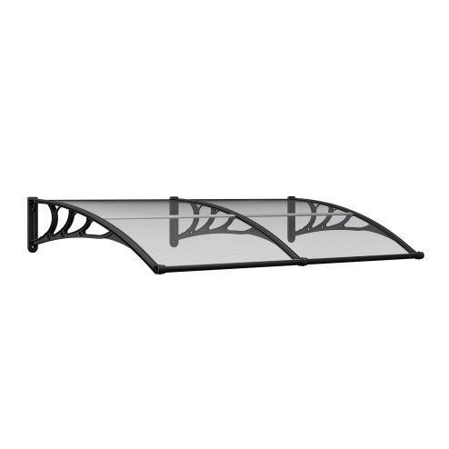 Living and Home Outdoor Door Canopy Window Awning with Drainage Channel