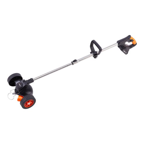 Living and Home Battery Powered Push Lawn Mower with Wheels