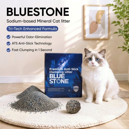 Living and Home Clumping Sodium Bentonite Cat Litter