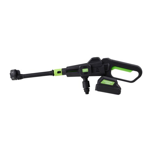 Living and Home 21V Cordless Handheld Pressure Washer Cleaner with 2 Batteries, Green+Black