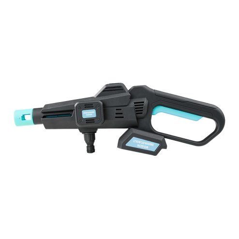 Living and Home 21V Cordless Handheld Pressure Washer Cleaner with 2 Batteries, Blue+Black