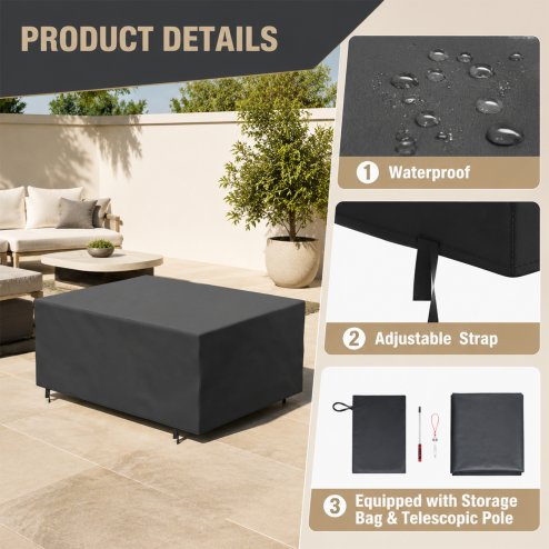 Living and Home Outdoor Garden Patio Waterproof Furniture Cover