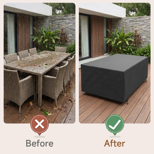 Living and Home Outdoor Garden Patio Waterproof Furniture Cover