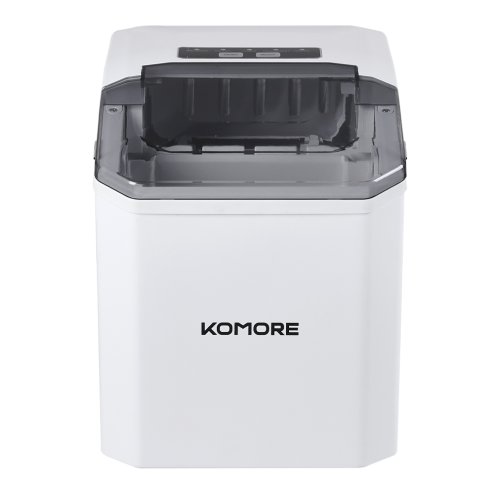 Living and Home 1.3L Ice Maker Machine with Ice Scoop & Basket