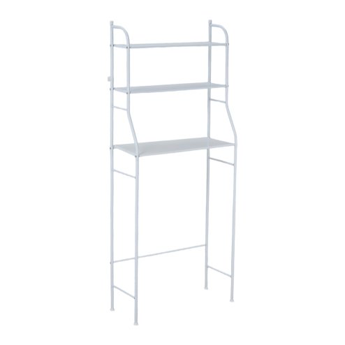 Living and Home 3-Tier Freestanding Over Toilet Storage Rack, 68cm W x 25cm D x 160cm H