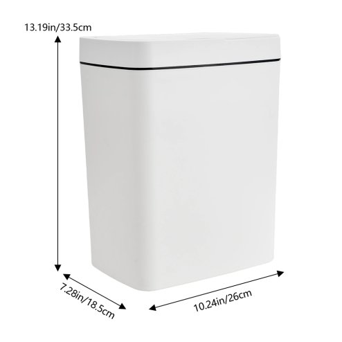 Living and Home 18L Battery Powered Automatic Motion Sensor Rubbish Bin