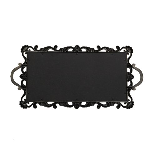 Living and Home Mirror Base Serving Tray