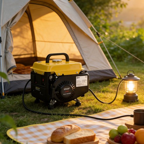 Living and Home 720W Portable 2-Stroke Petrol Inverter Generator