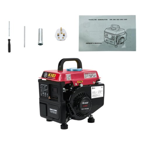 Living and Home 1200W Portable 2-Stroke Petrol Inverter Generator