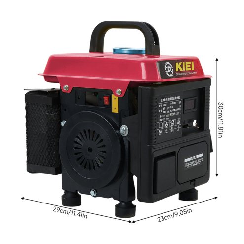 Living and Home 1200W Portable 2-Stroke Petrol Inverter Generator