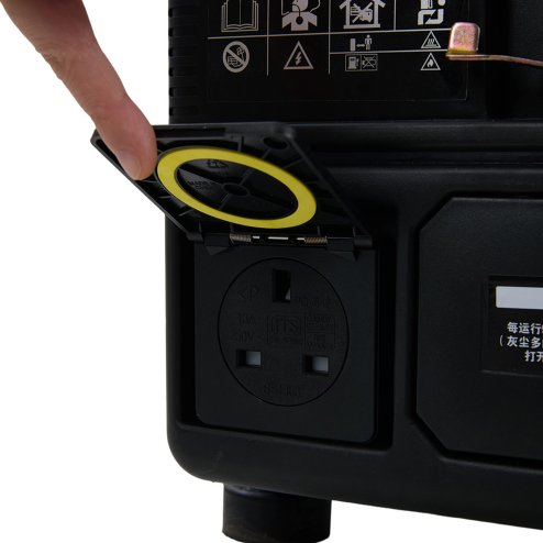 Living and Home 1200W Portable 2-Stroke Petrol Inverter Generator