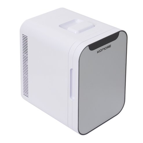 Living and Home White 18L Dual-Use Mini Refrigerator Fridge Heater Cooler