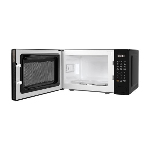 700W 20L Countertop Microwave Oven with LED Display, 6 Modes, 11 Power Levels, Express Cook