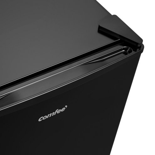 93L Under-Counter Fridge with Cooler Box - Black, Rapid-Chill Compartment, 5-Star Energy, Reversible Door