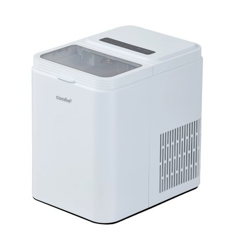 Ice Maker Machine with Ice Scoop & Basket, 1.3L Water Tank
