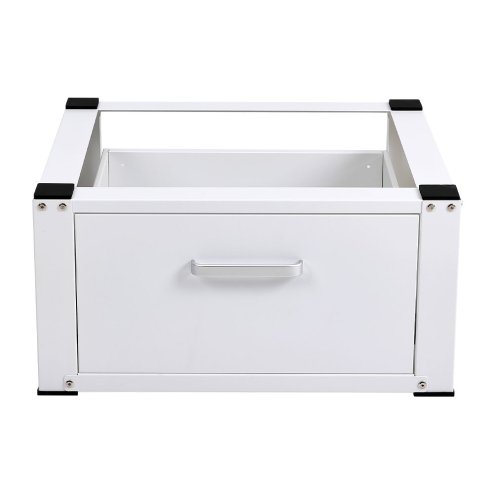 Living and Home Washing Machine Dryer Pedestal with Drawer
