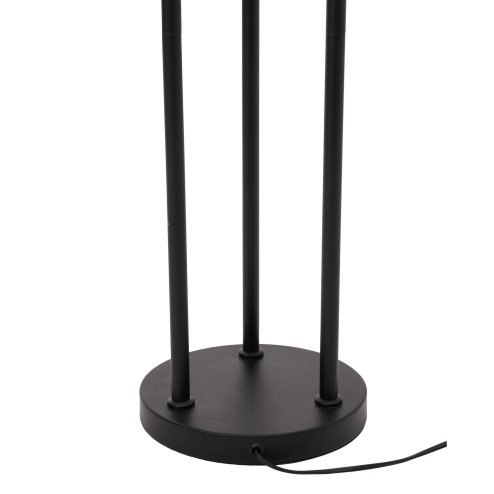 3-Light Boho Rustic Floor Lamp No Bulb