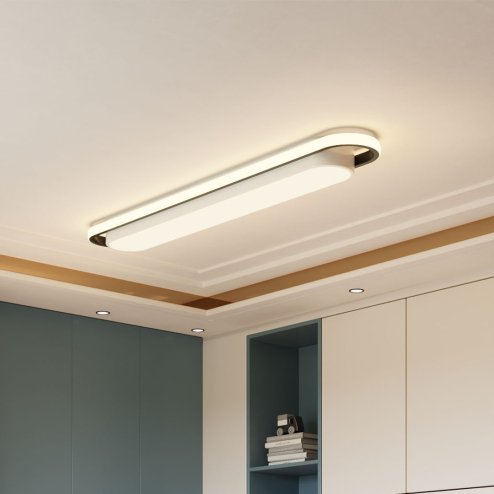 Living and Home Modern Rectangular LED Ceiling Light
