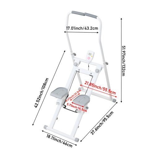 Living and Home Indoor Stair Stepper Fitness Equipment