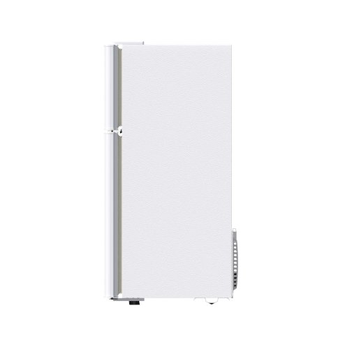 51L Freestanding Top Freezer Fridge with Adjustable Shelves, Bottle Storage Rack