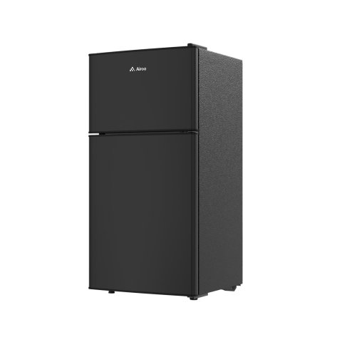 51L Freestanding Top Freezer Fridge, Black