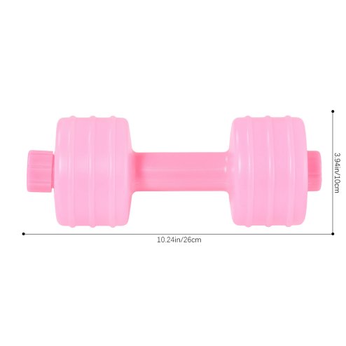 Living and Home 1-Piece 1L Portable Water-Filled Dumbbell Fitness Training