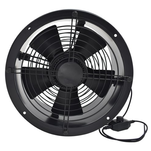 Living and Home Ventilation Wall-Mounted Exhaust Axial Fan 10-inch