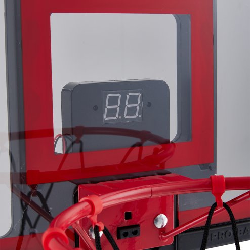 Living and Home 183cm Electronic Scoring Basketball Hoop – Standalone Set with 4 Balls & Pump