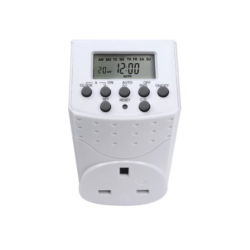 2000W Programmable Digital Timer Plug Socket