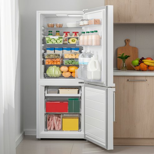 174L Freestanding Low Frost Fridge Freezer