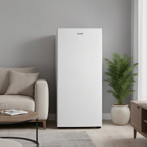 160 Litre Freestanding Upright Freezer, Low Noise, White
