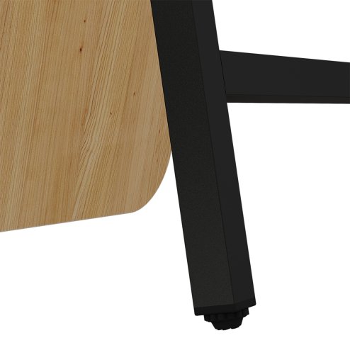 Rectangular Wood Framed Full Length Mirror, 160cm W x 50cm D