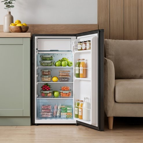 83L Freestanding Refrigerator with Freezer Compartment