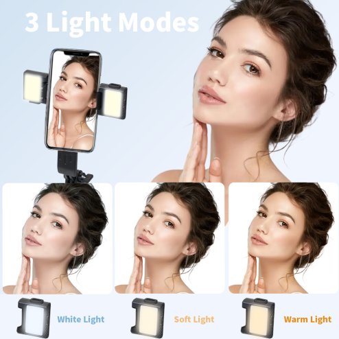 Phone Tripod Selfie Stick with Wireless Remote