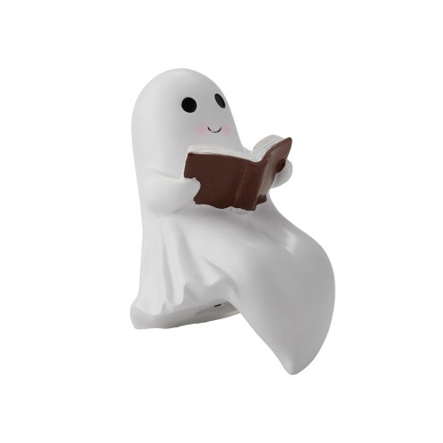 Living and Home Halloween Cute Ghost Reading Book Lamp