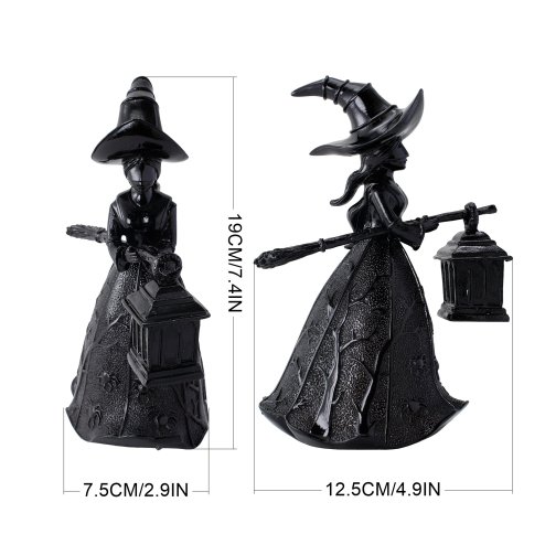 Living and Home Halloween Spooky Witch Lamp