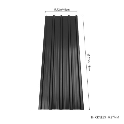 Living and Home 12pcs Steel Corrugated Roofing Sheets