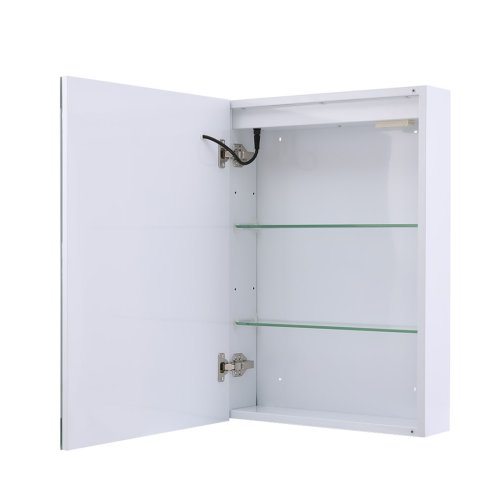 Anti-Fog LED Mirror Cabinet with Touch Control