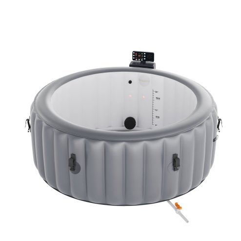 Living and Home Portable Inflatable Hot Tub with 130 Soothing Air Jets