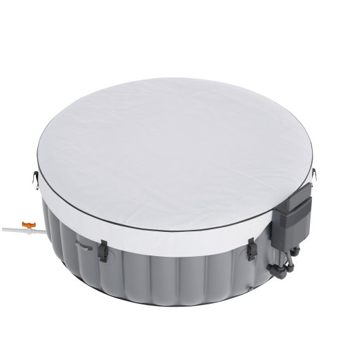 Living and Home Portable Inflatable Hot Tub with 130 Soothing Air Jets