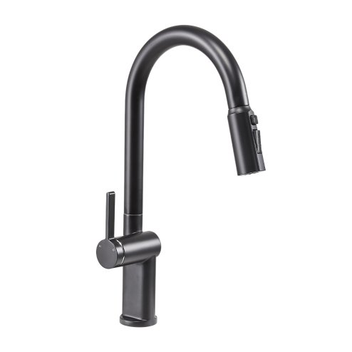 Pull-out Sprayer Retractable Kitchen Faucet with 3 Modes