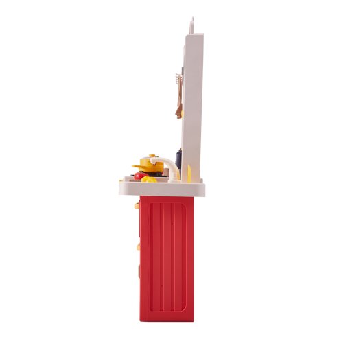 Toddler Kitchen Toy Playset with Real Sounds & Lights