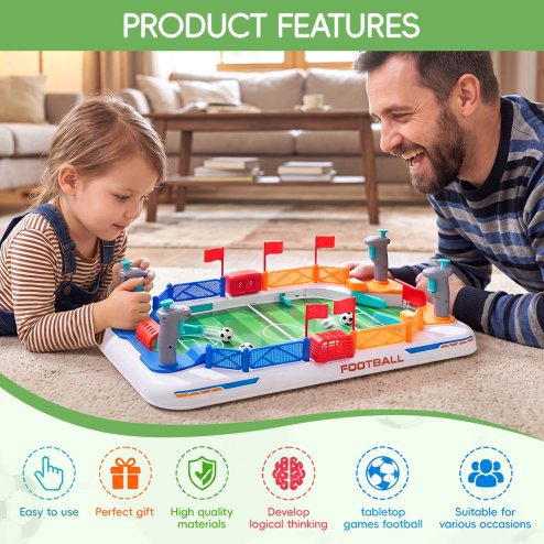 Living and Home Tabletop Football Game with 6 balls for Children