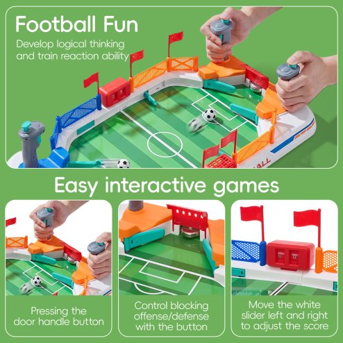 Living and Home Tabletop Football Game with 6 balls for Children