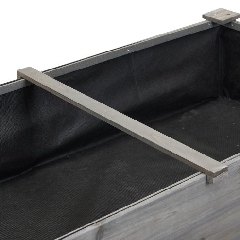 Elevated Rectangular Raised Garden Bed with Drainage Holes