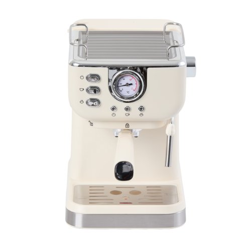 Retro Coffee Espresso Machine with Latte Milk Frother